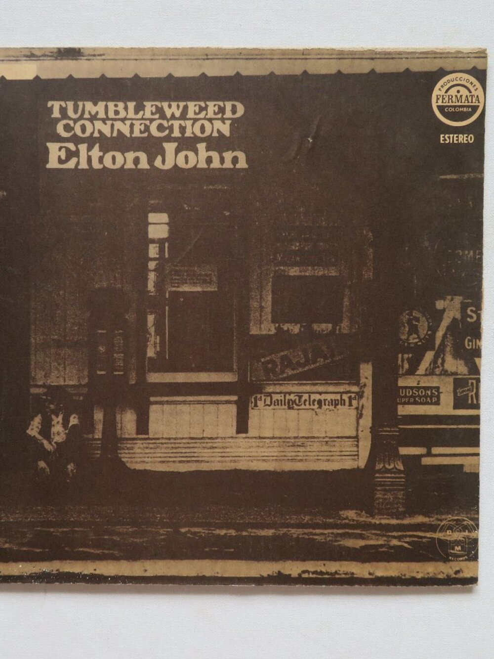 Elton John Tumbleweed Connection 1970 Vintage Vinyl Record LP Rare Label